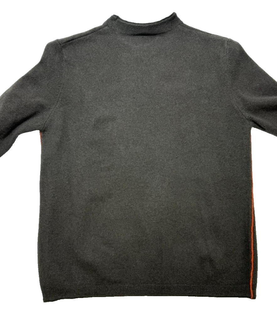 Hugo Boss Men's Grey Wool Knit Sweater Crewneck L