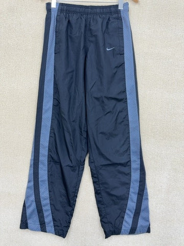 Nike Unisex Navy Blue Track Pants Size M Elastic Waist