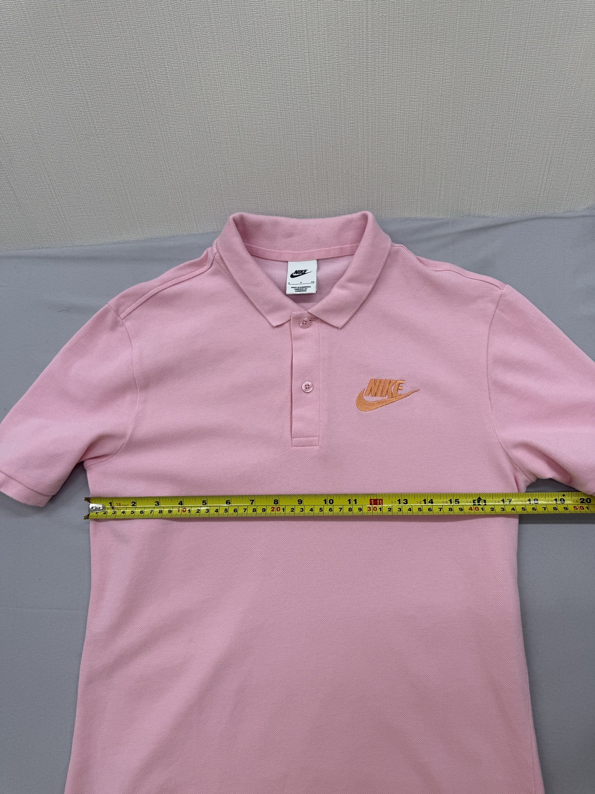 Nike Men Pink Polo Shirt size S product image 8