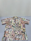 C&A Men's Multicolor Shirt – Size 42, Short Sleeve, Cotton