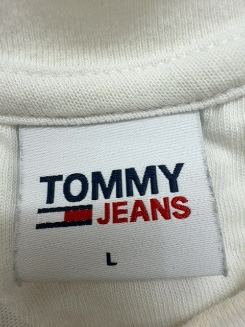 Tommy Jeans Boys White T-Shirt size L product image 5