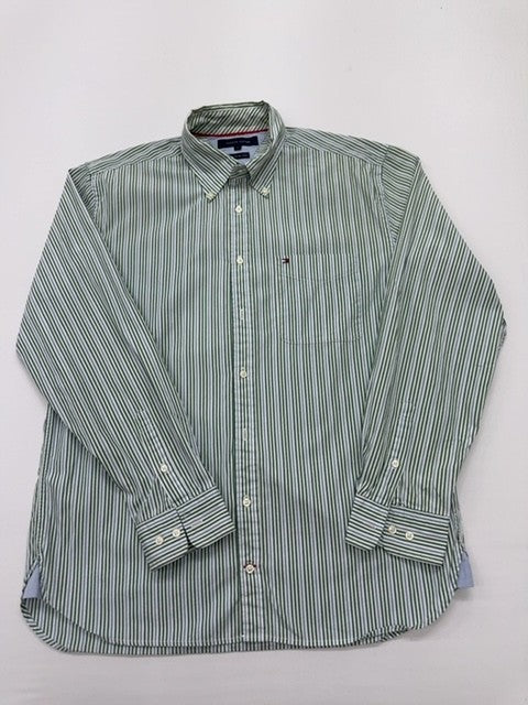 Tommy Hilfiger Men Green Shirt size L product image 1