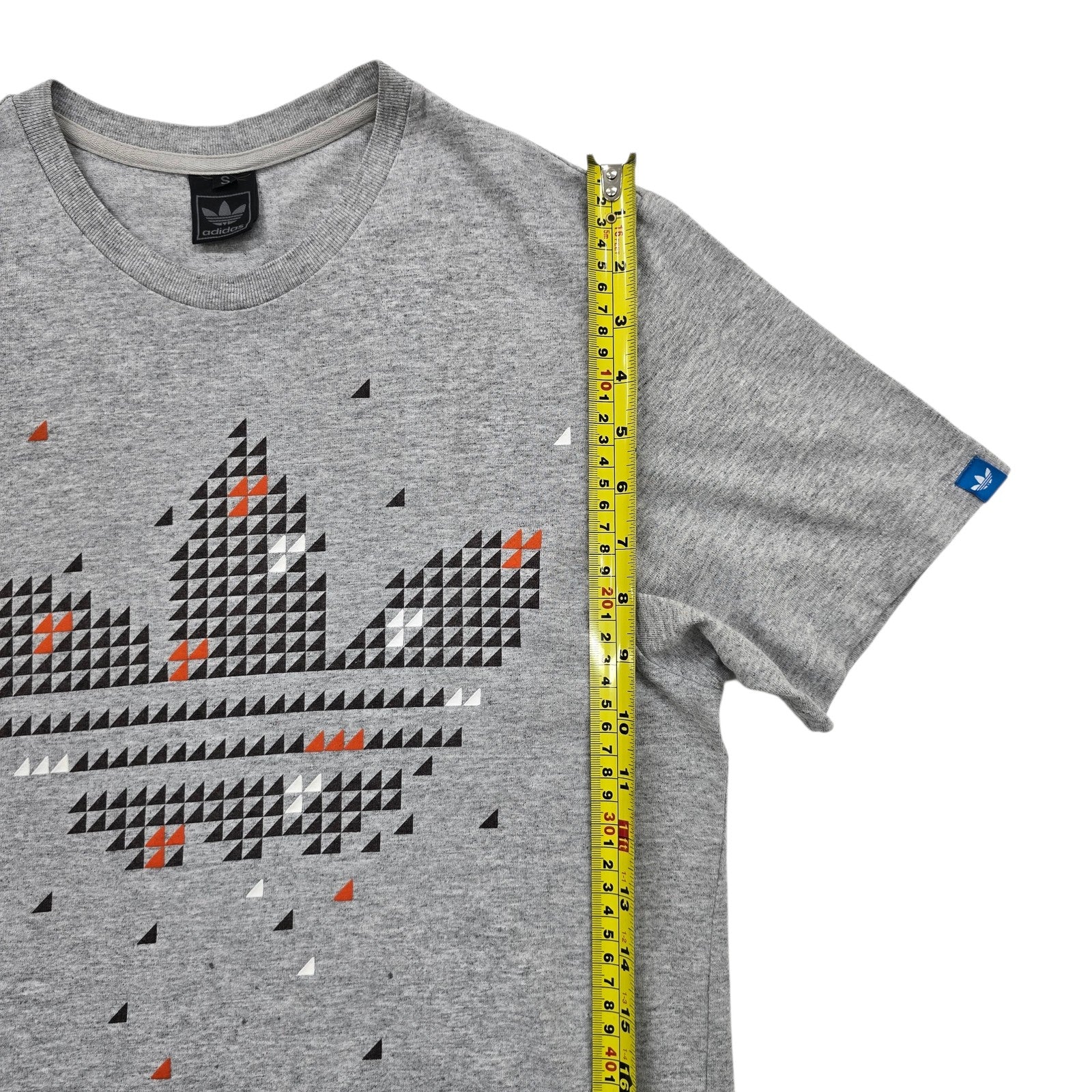 Adidas Men Gray T-Shirt size S product image 6