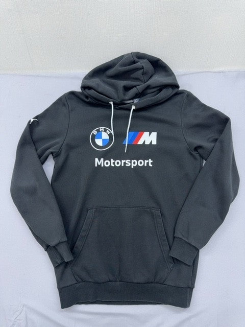 Puma BMW M Motorsport Hoodie Gray XS Graphic Fleece