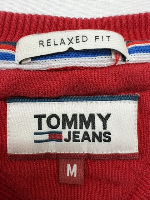 Tommy Jeans Men Red Sweatshirt size M product image 4