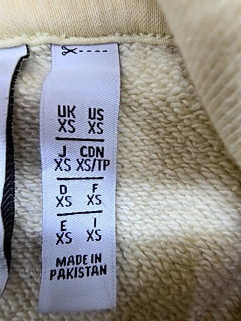 Adidas Unisex Hoodie XS Beige Regular Pakistan