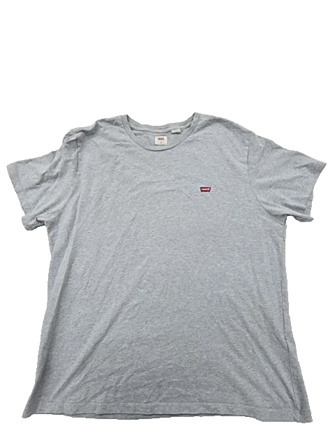 Levi's Men's Gray T-Shirt – Size XL, Relaxed Fit, Short Sleeve