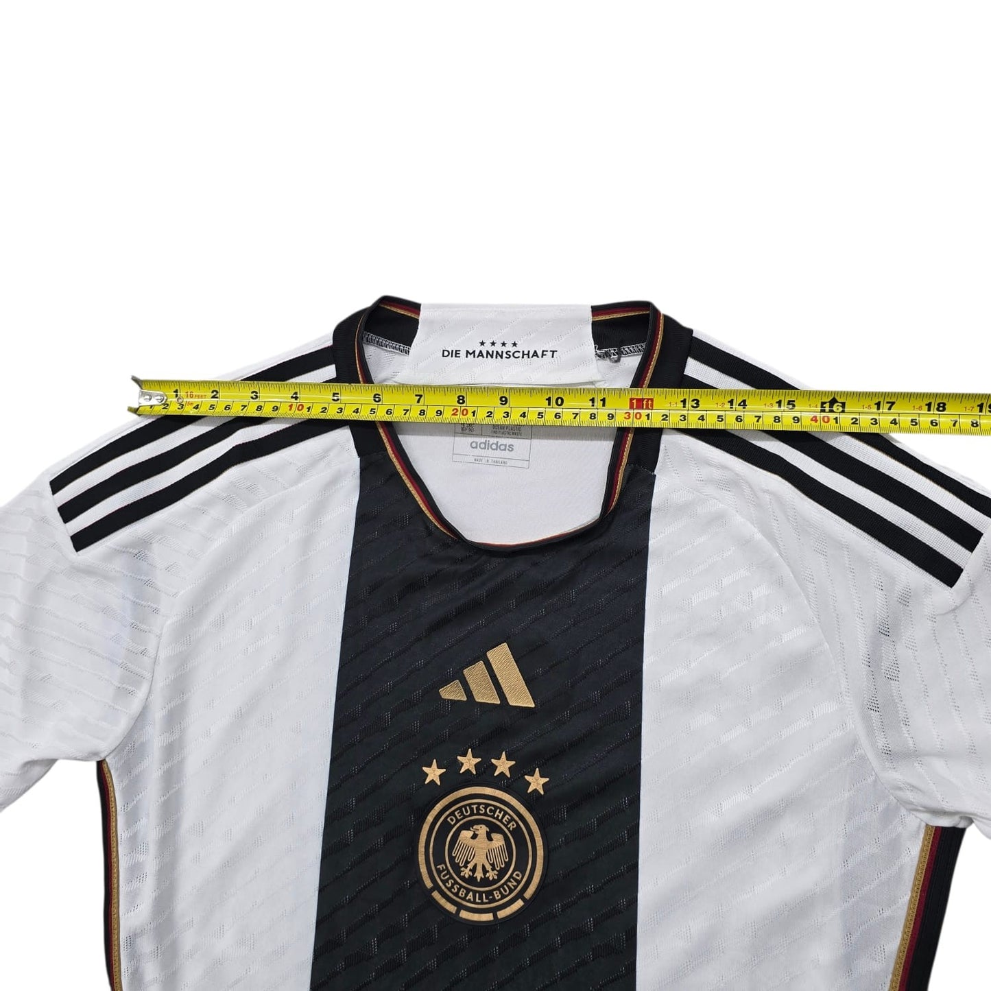 Adidas Women's White Climacool Striped Soccer Jersey M