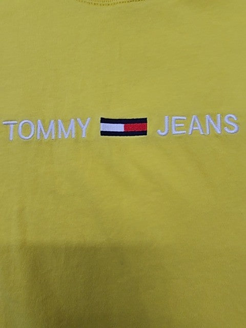 Tommy Jeans Men Yellow T-Shirt size M product image 7