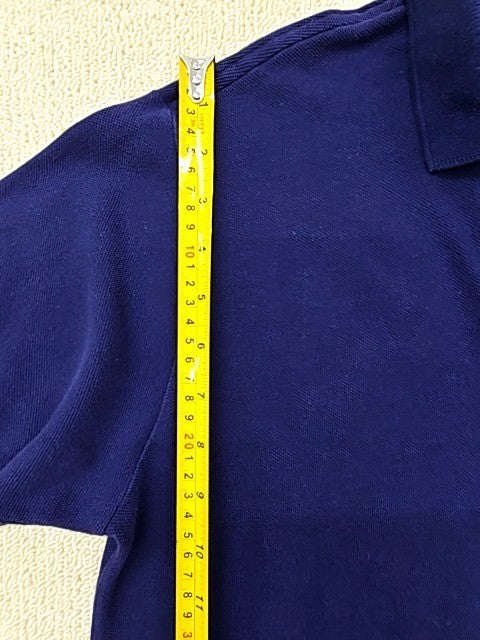 Lacoste L.12.12 Navy Polo Shirt Men's Size 3 Short Sleeve