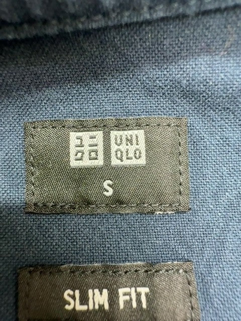 Uniqlo Men Blue Shirt size S product image 4