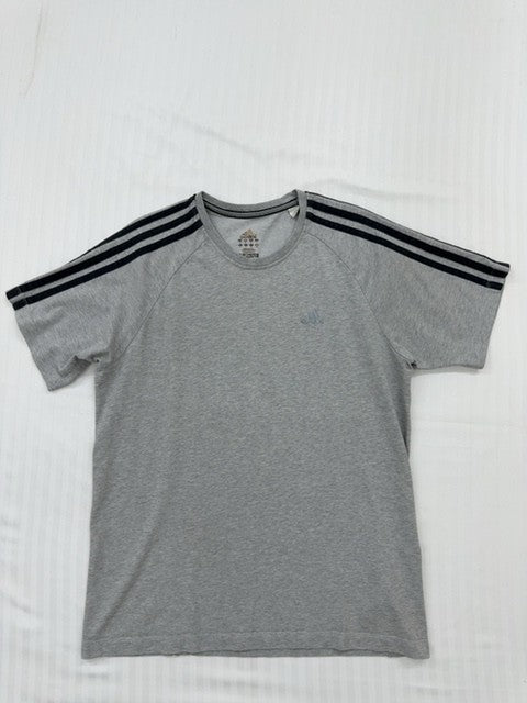 Adidas Men's Gray T-Shirt – Size M, Running