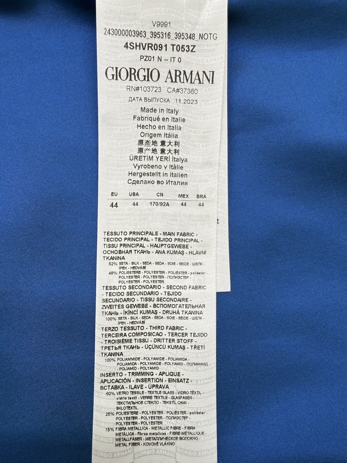 Giorgio Armani Women Green Silk Maxi Dress Size 44
