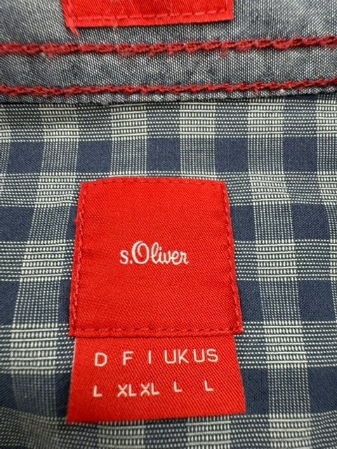 s.Oliver Men Blue Shirt size L product image 3