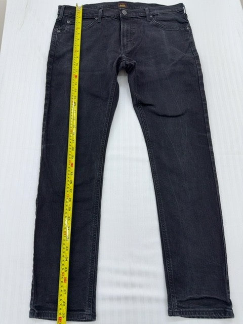 Lee Men's Luke Slim Tapered Dark Blue Jeans W36 L32