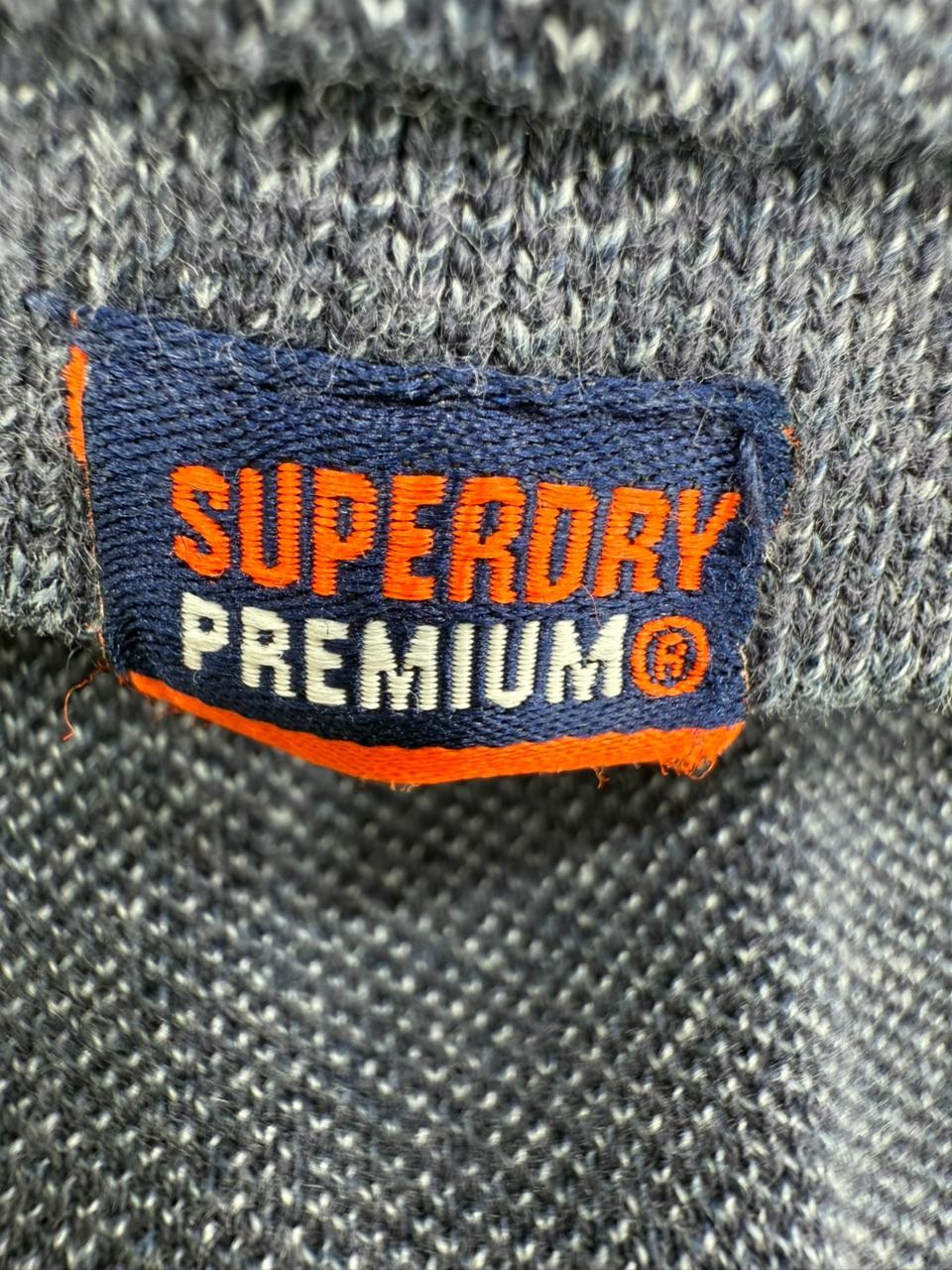 Superdry Men's Navy Short Sleeve Polo Shirt Size M M1100094A