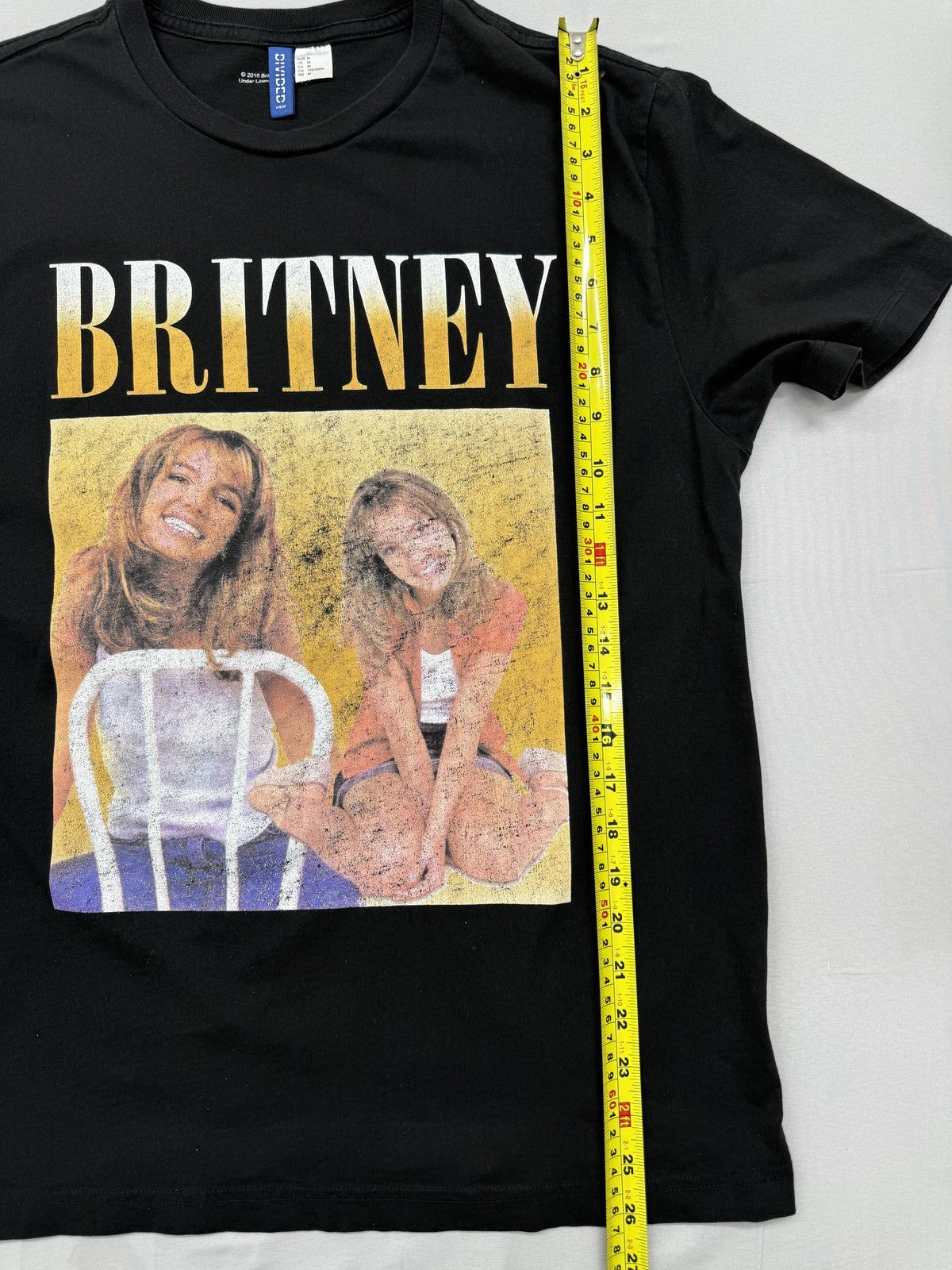 H&M Men Black T-Shirt size M product image 8