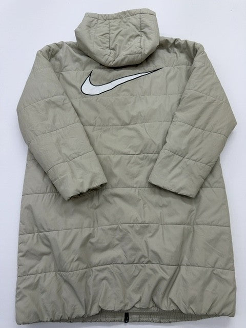 Nike Youth Gray Jacket – Size M, Full Zip, Hooded