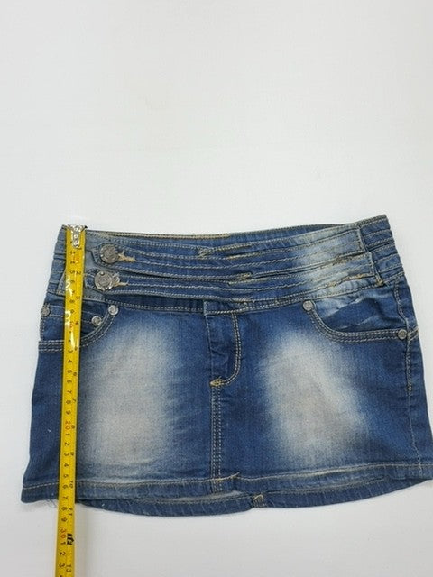 SizE Women Blue Skirt size S product image 5