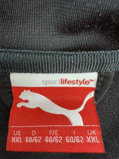 Puma Men's Gray Track Jacket XXL Vintage