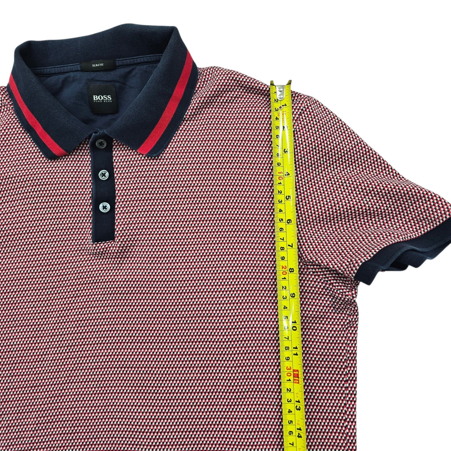 Hugo Boss Men Red Polo Shirt size XL product image 6