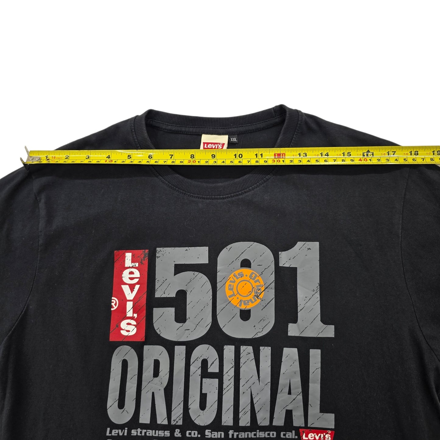 Levi's Men Black T-Shirt size XXL product image 5