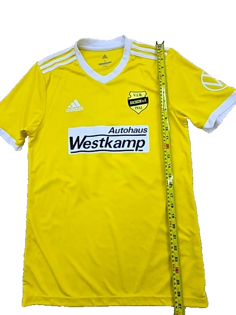 Adidas Men's VfL Bochum 1848 Yellow Soccer Jersey S Climalite V-Neck