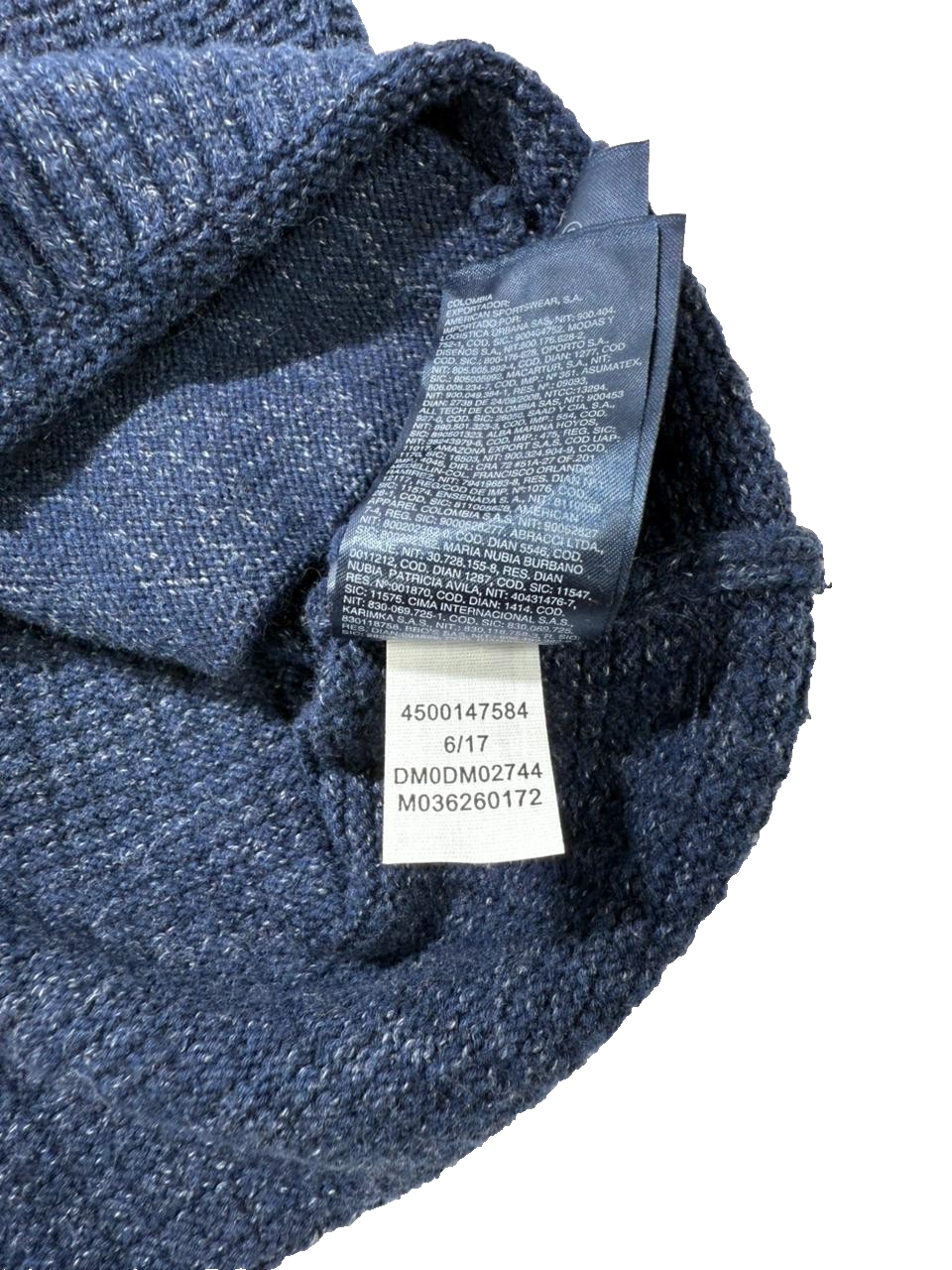 Tommy-Hilfiger Denim Cardigan Dark Blue