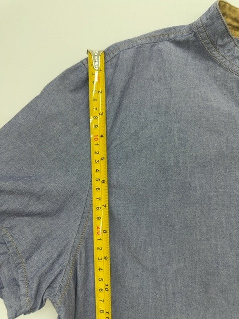 Bershka Men Blue Shirt size L product image 5