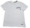 Primark Men's White Jersey – Size M, LeBron James NBA lebron, Short Sleeve