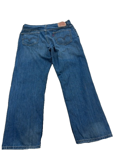 Levi's Men's 550 Relaxed Fit Medium Blue Jeans 36x30 Vintage