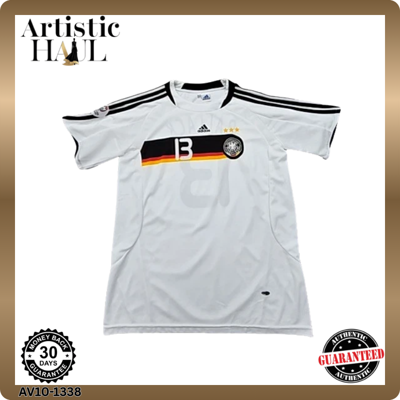 Adidas Teamgeist 2006 White XL Men's Short Sleeve Sports Jersey