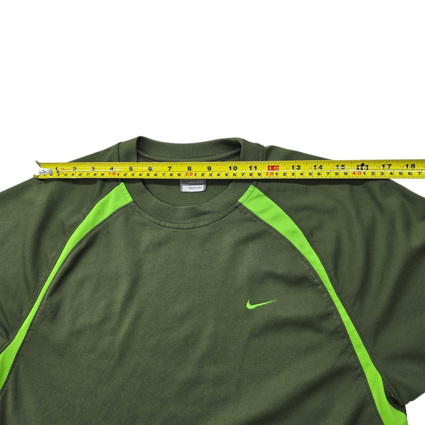 Nike Men's Dri-FIT Sage Green Color Block L