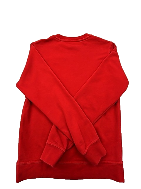 Nike Men's Red Crew Neck Fleece Sweatshirt Size S Club