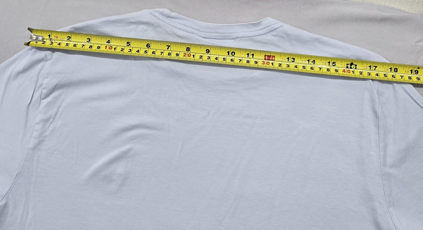 Lacoste Men's Grey Chine Crew Neck T-Shirt Size M Pima Cotton TH6709