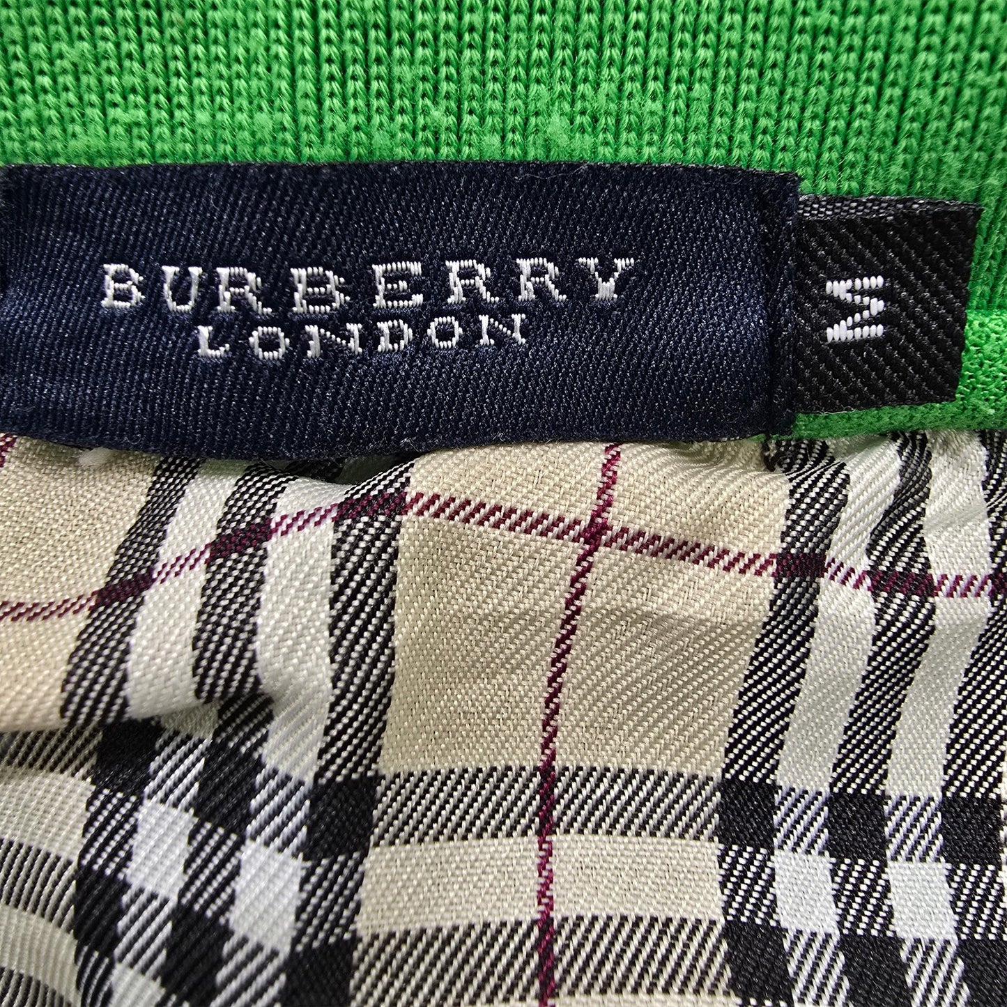 Burberry Men Green Polo Shirt size M product image 3