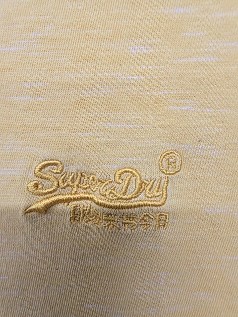 Superdry Men Yellow T-Shirt size S product image 6