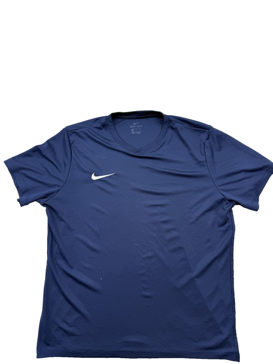 Nike Men's Navy T-Shirt – Size XL, Short Sleeve – Ref E66BD