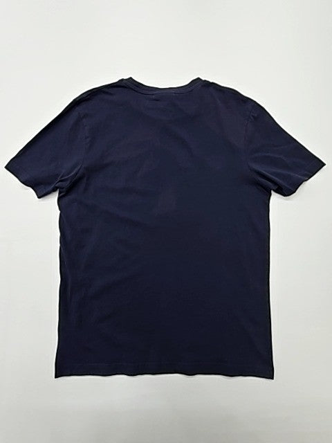 Umbro Boys Navy Graphic T-Shirt Kids S Crew Neck Cotton Regular