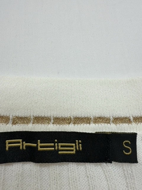 TITTI Women White Sweater size S product image 3