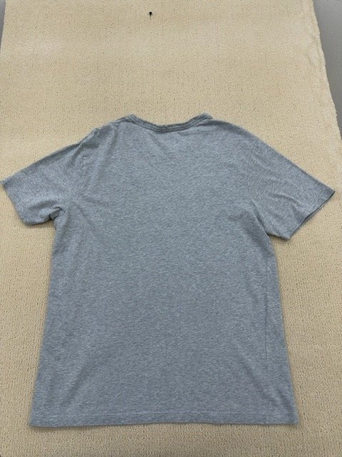 Champion Men's Grey Cotton Crewneck T-Shirt Size M Short Sleeve