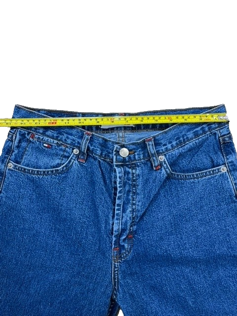 Tommy Hilfiger Denton Straight Blue Jeans Men's Size 33x34 100% Cotton