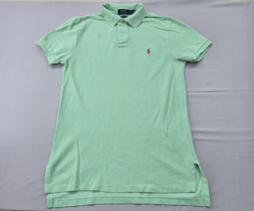 Polo Ralph Lauren Men's College Green Polo Shirt Size S Custom Slim Fit