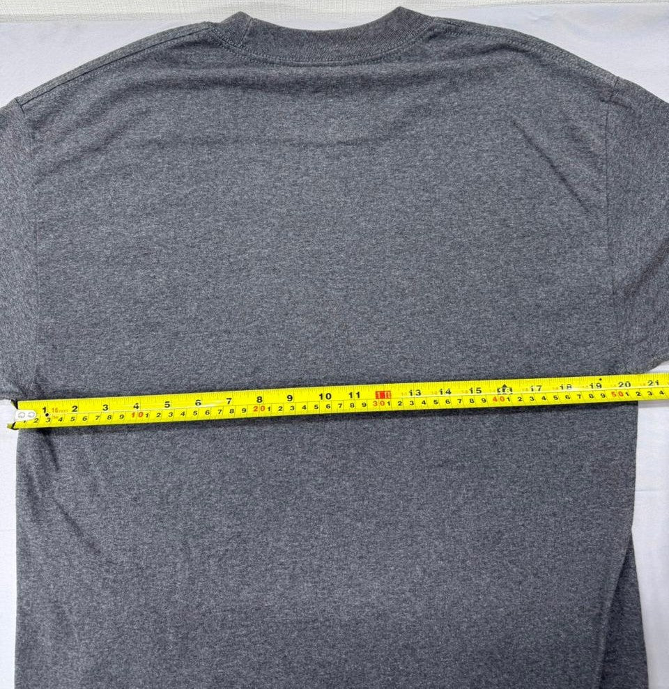 Nike Men's Grey Loose Fit Athletic T-Shirt Size L