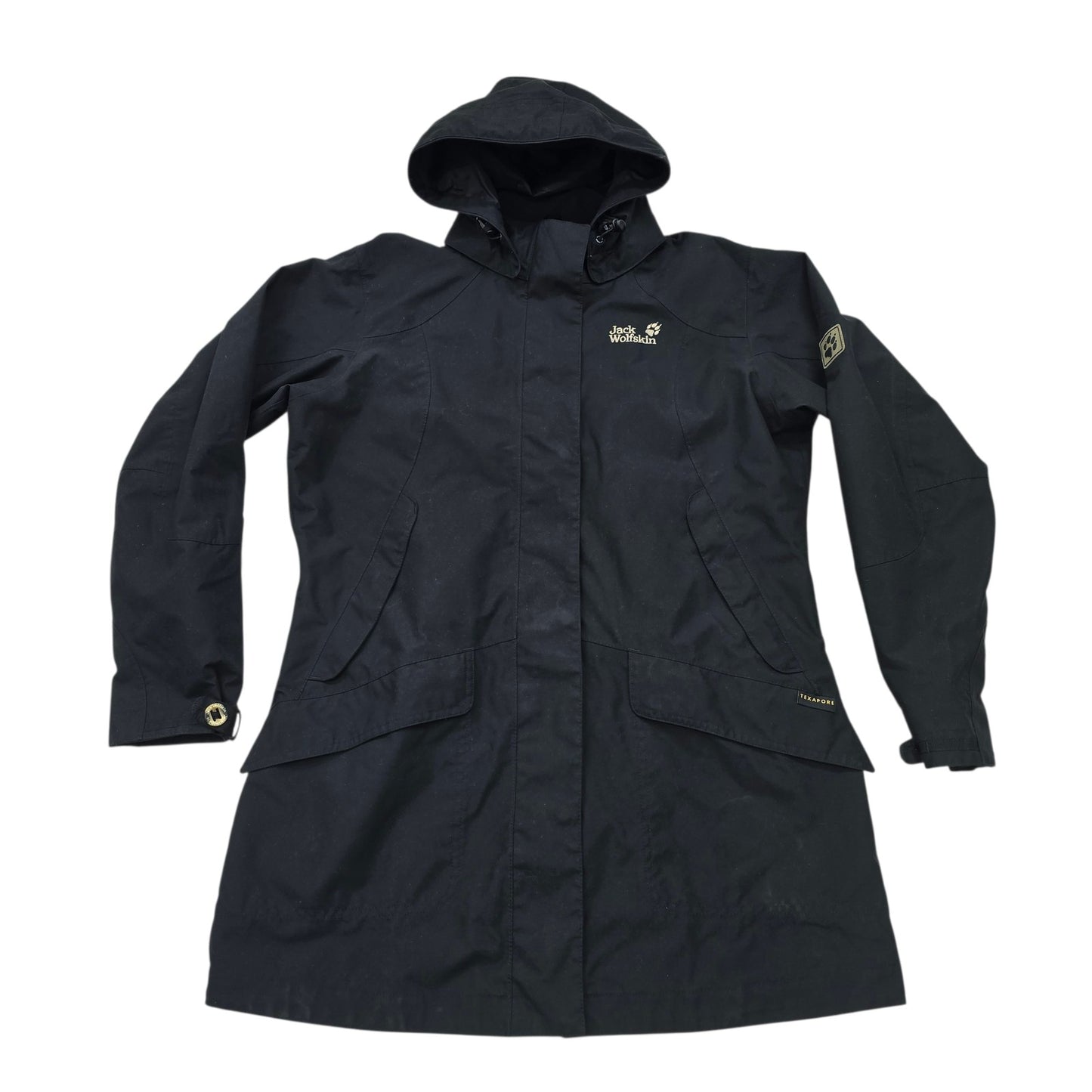 JACK WOLFSKIN Kids Black Coat size L product image 1