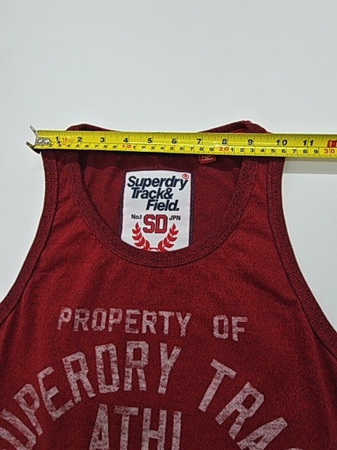 Superdry Boys Red Tank Top size M product image 5