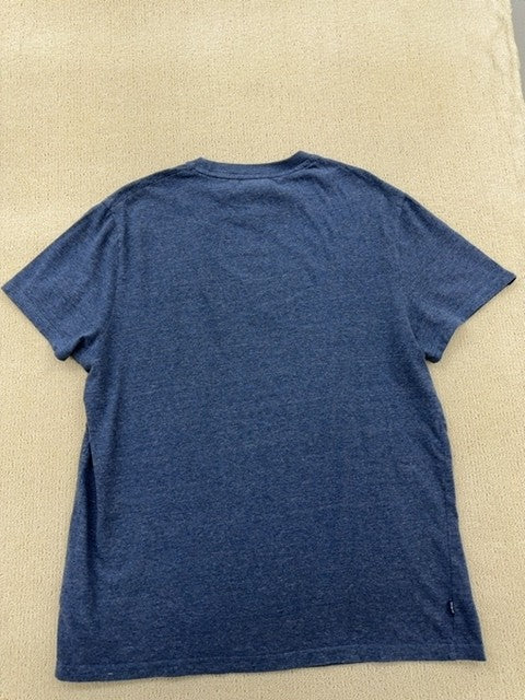 Superdry Organic Cotton Men's Gray XL Short Sleeve Crew Neck T-Shirt