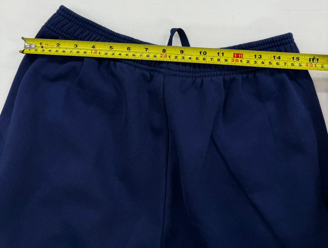 Adidas Navy Men's Track Pants M Fleece Drawstring Tapered