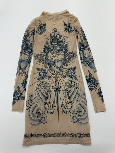 Bershka Girls Beige Dress size YOUTH product image 2