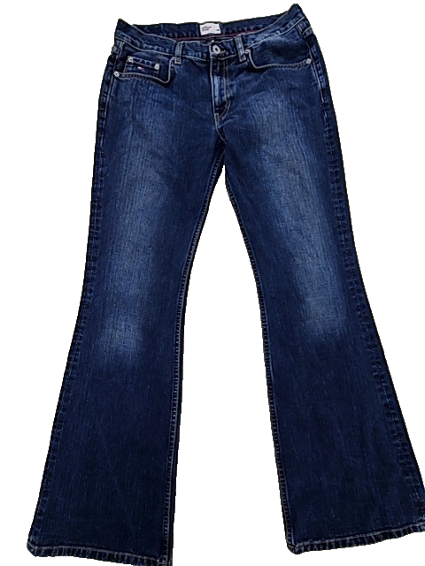 Tommy Hilfiger Denim Women's Vintage Blue Jeans Size L 31x34 Vintage